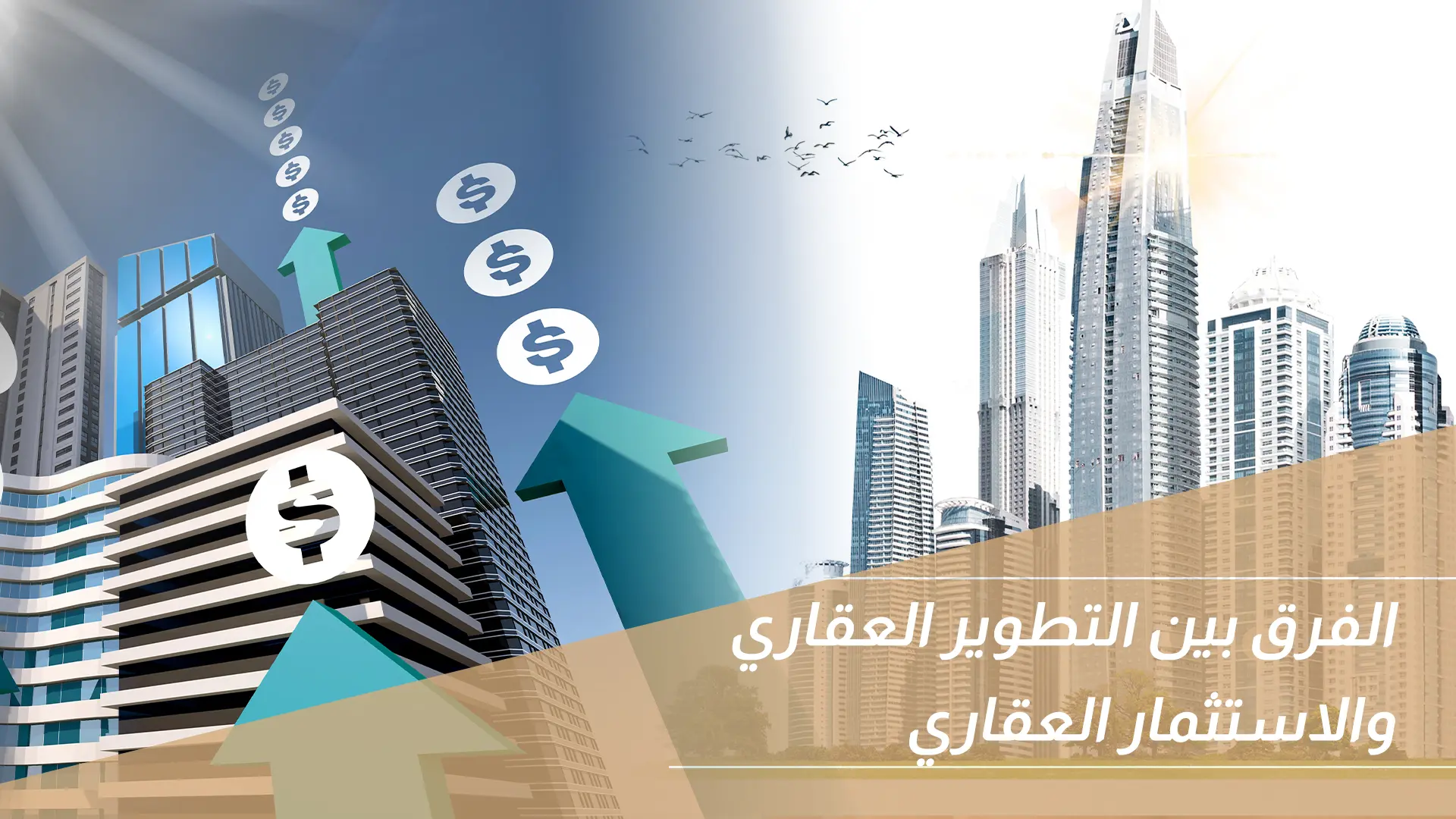 الفرق بين التطوير العقاري والاستثمار العقاري